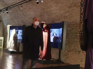 Giuseppe Tornatore in visita al Fellini Museum