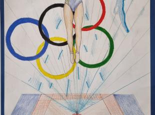 disegno atleta