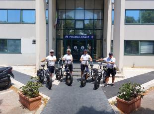 nuove e-bike polizia locale