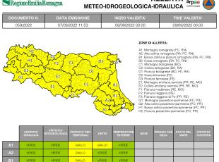 allerta meteo n. 59