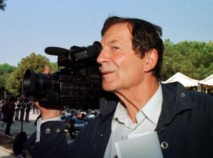 Marco Magalotti  con la telecamera