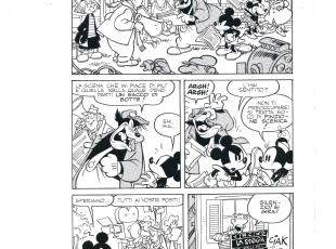 Foto 2 “Topolino presenta La Strada”, vignetta dalla tav.11, Giorgio Cavazzano, 1991 © Disney