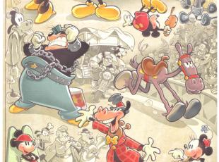 topolino presenta la strada