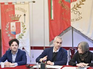 conferenza stampa nuove vasche e belvedere tra Bellariva e Rivazzurra 