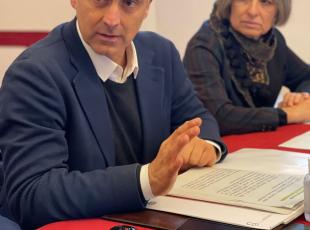 conferenza stampa nuove vasche e belvedere tra Bellariva e Rivazzurra 
