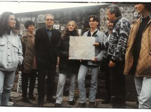 viaggio memoria mauthausen ottobre 1995