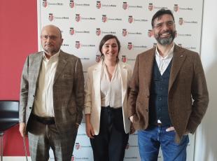 Conferenza stampa Gente di Rimini con Fabio Mazzotti, Sara Branchini e Kristian Gianfreda