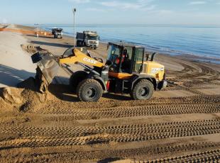 preparazione delle spiagge 2024