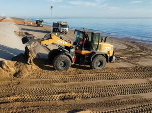 preparazione delle spiagge 2024