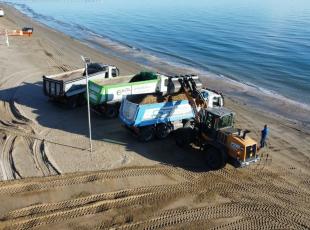 preparazione delle spiagge 2024