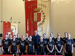 Ballerini di Aulòs Danza ricevuti dal Sindaco