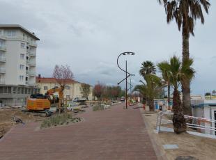 Cantiere Parco del mare fra Marebello e Rivazzurra