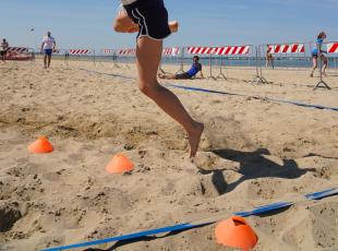 sport sulla spiaggia